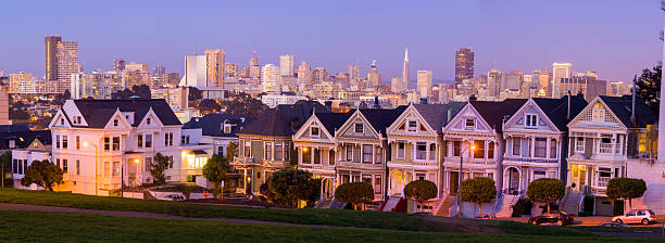 istock Painted Ladies postcard alley, San Francisco 479774010