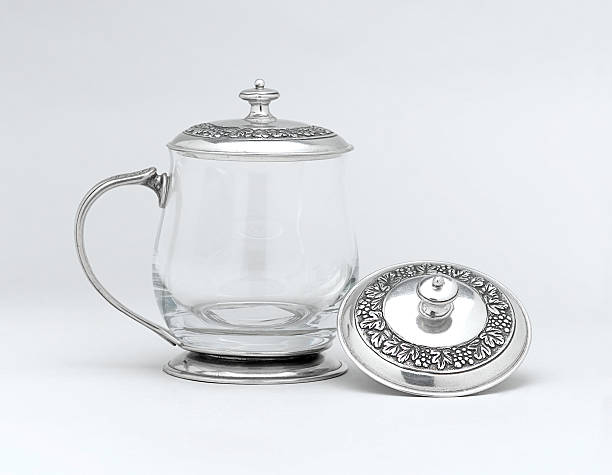 istock drinking glass with holder and lid 479774494