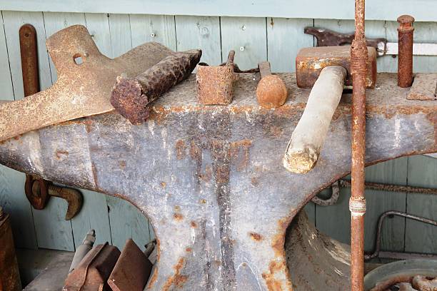 istock Very old grungy Sicilian blacksmith shop 479780592