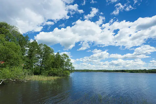 Läke Mälaren, third largest lake in Sweden. Photo taken in Uppland.