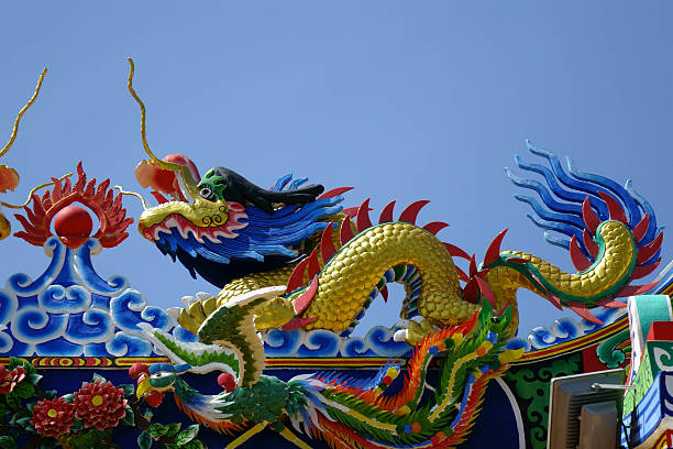 istock Chinese dragon statue chinese temple . 479786018