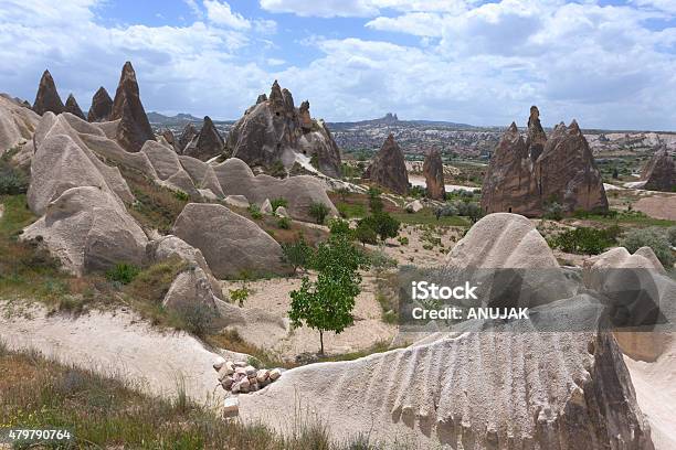 Cappadocia Landscape Turkey Stock Photo - Download Image Now - 2015, Anatolia, Asia