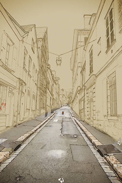 istock empty Street in old town 479795476