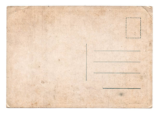 istock Blank old vintage postcard isolated 479795510