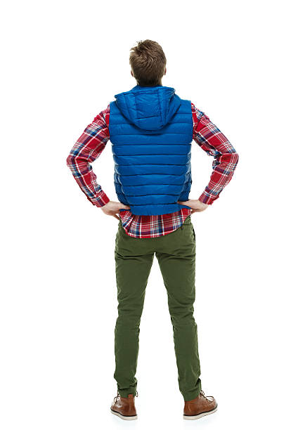 istock Rear view of hipster standing 479799780