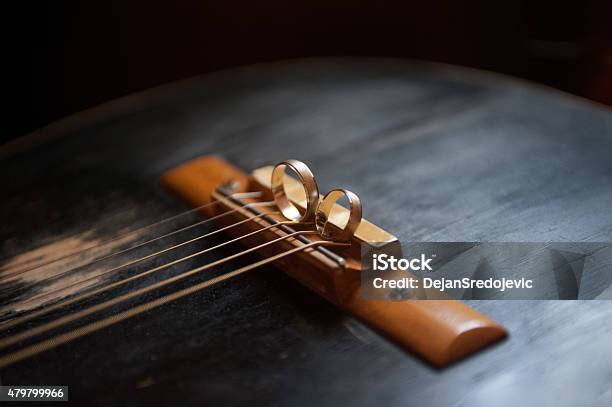 Weeding Rings On The Old Guitar Stock Photo - Download Image Now - Guitar, Wedding, 2015