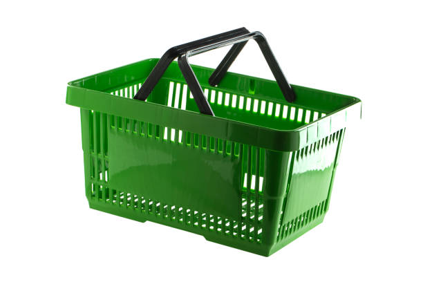 istock Green shopping basket 479804086