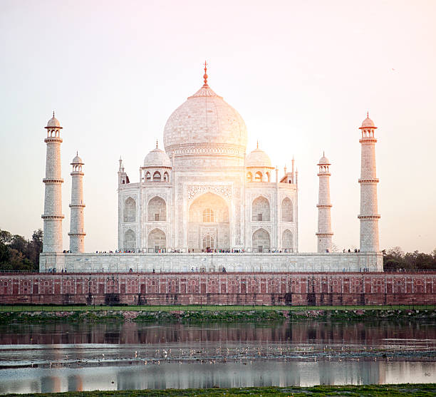 istock Taj Mahal, seen from the riverside. Agra. 479817344
