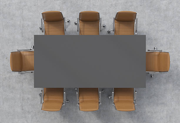 istock Top view of a conference room. 479818036
