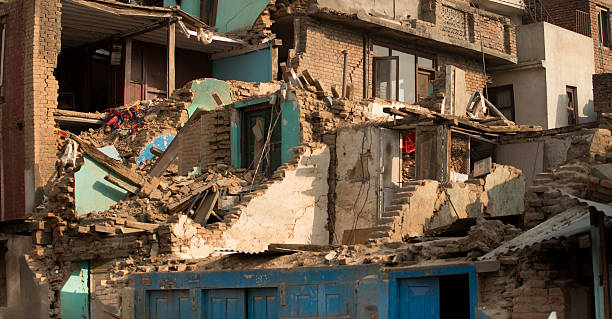 istock Buildings devastated by earthquake at Swayambhunath, Katmandu 479821706