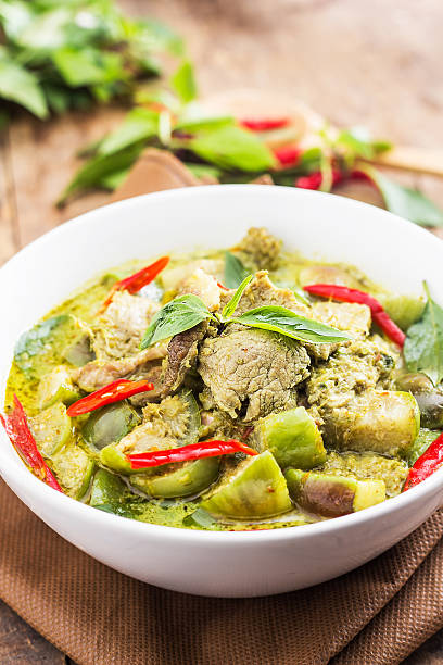 istock Green pork Curry , Thai cuisine 479822328
