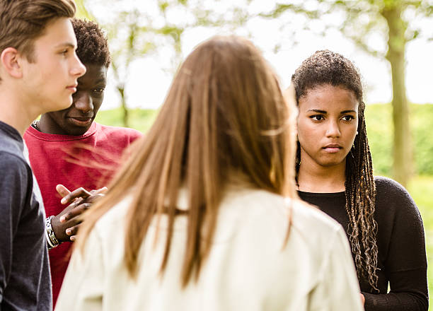 istock Group of college student outdoors 479824870