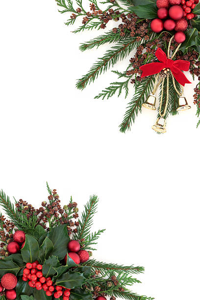 istock Christmas Bell and Bauble Border 479828116