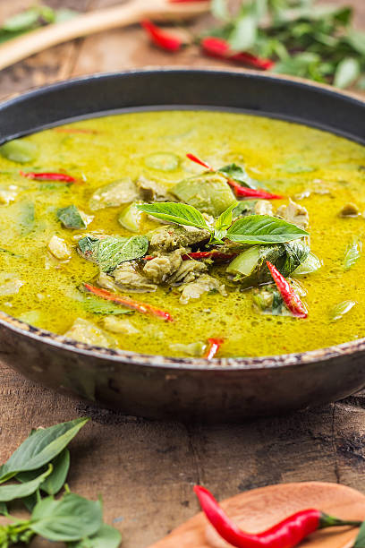 istock Green pork Curry , Thai cuisine 479828130
