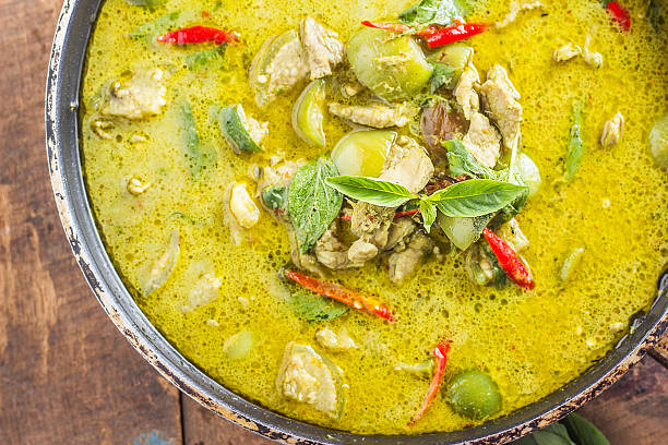 istock Green pork Curry , Thai cuisine 479832386