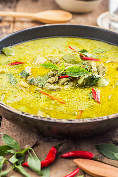 istock Green pork Curry , Thai cuisine 479832508