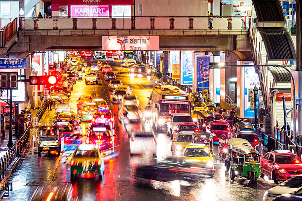 istock Bangkok peak hour at Siam square 479835618