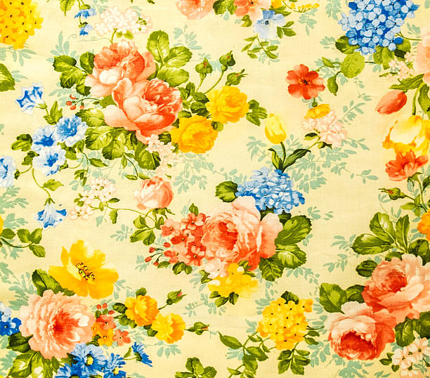 istock Retro Lace Floral Seamless Pattern Fabric Background 479839434
