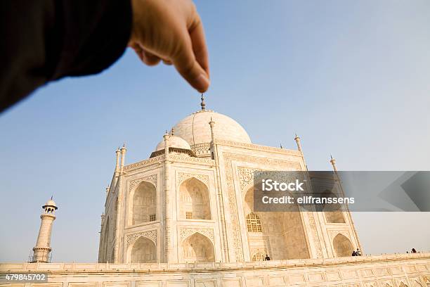 Funny Taj Mahal India Stock Photo - Download Image Now - 2015, Agra, Architectural Dome