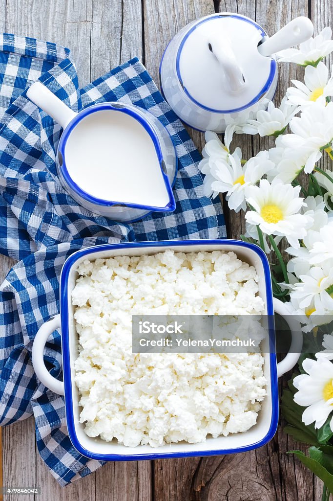 cottage cheese 2015 Stock Photo