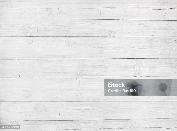 White Grey Wooden Wall Texture Old Painted Pine Planks Stock Photo - Download Image Now