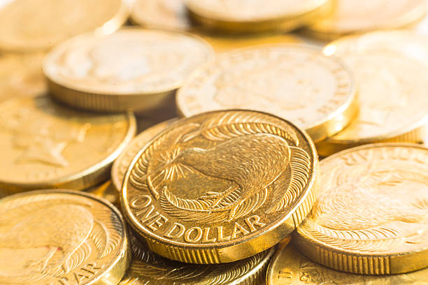 Gold Coins stock photo