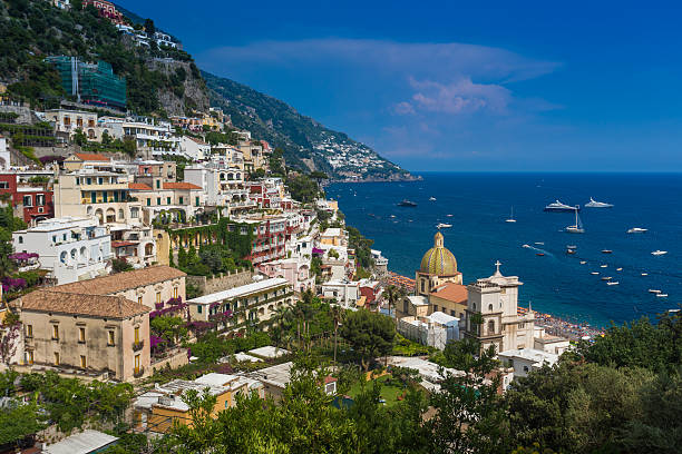 Blick auf schönen Amalfi – Foto