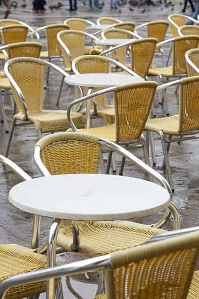 istock Cafe Tables and Chairs in St Marks Square, Venice 479852612