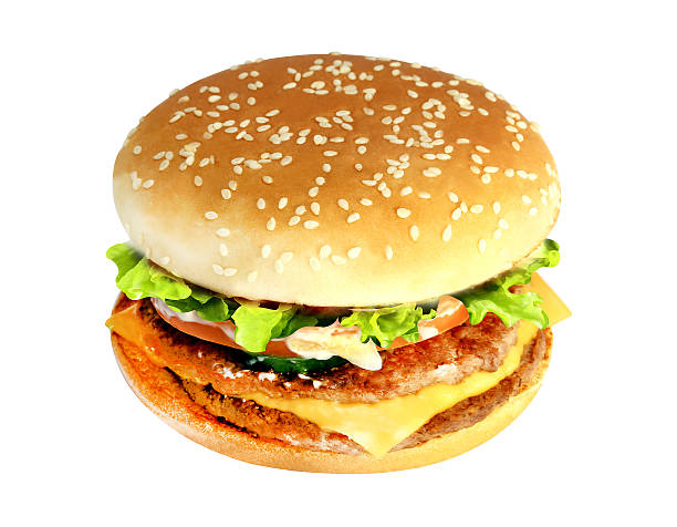 istock tasty Burger with meat and cheese 479858882
