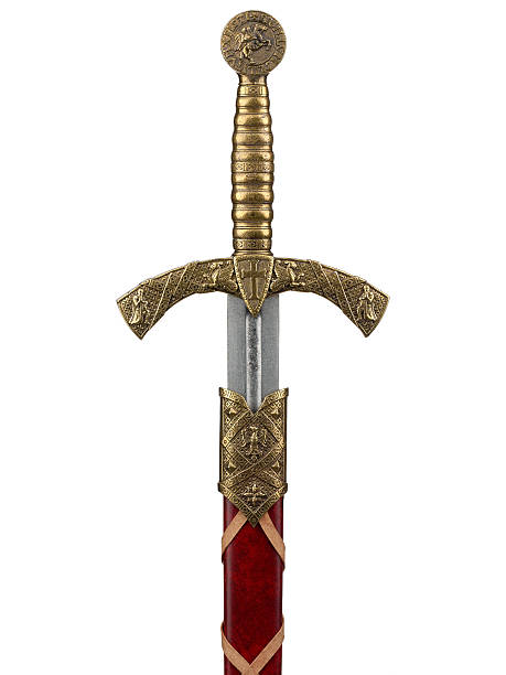 istock The beautiful sword isolated on a white background 479861246