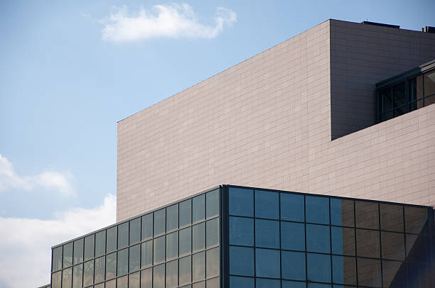 istock Fragment of a modern building wall 479861438