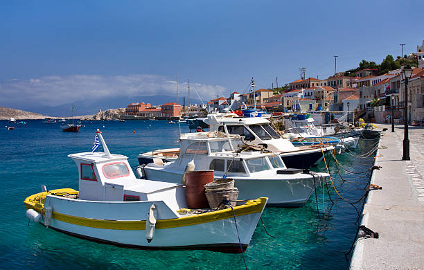 istock Boats near the pier. 479861854