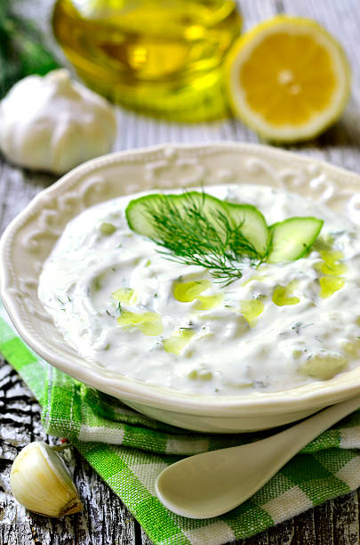 istock Tzatziki - traditional greek sauce. 479862230