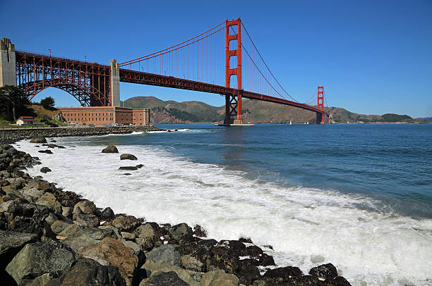 istock Fort Point and Golden Gate Bridge 479863824