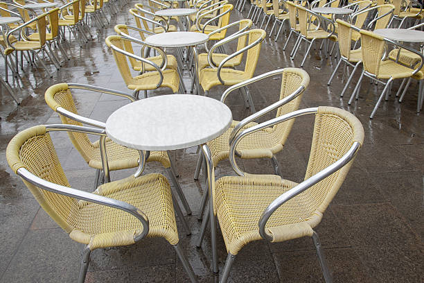 istock Cafe Tables and Chairs in St Marks Square, Venice 479864040