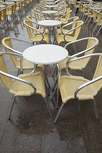 istock Cafe Tables and Chairs in St Marks Square, Venice 479864044