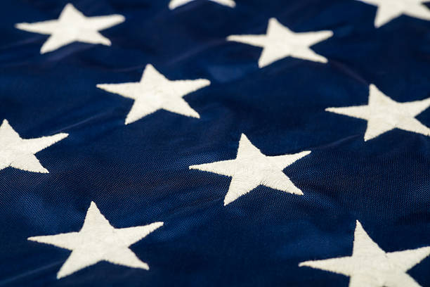 istock Stars on American Flag Closeup 479873108