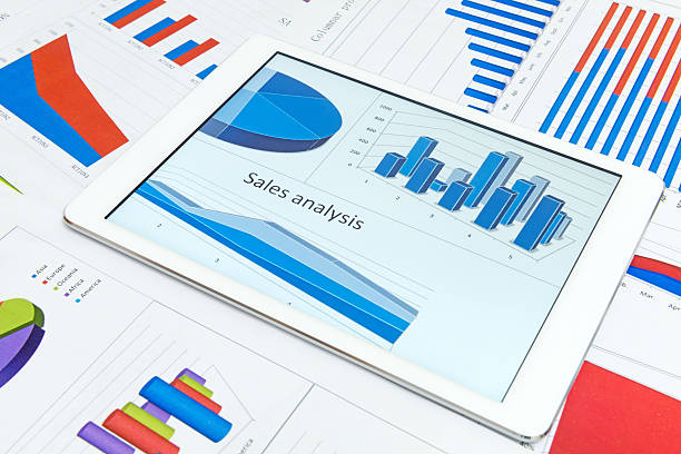 istock Financial charts on the table with tablet 479873442