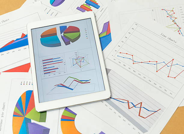 istock Financial charts on the table with tablet 479873616