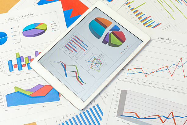 istock Financial charts on the table with tablet 479877220
