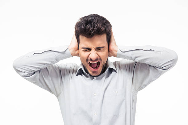 istock Casual man covering his ears 479878192