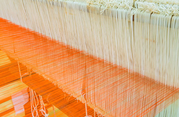 istock Weaving loom and shuttle on the warp 479881696