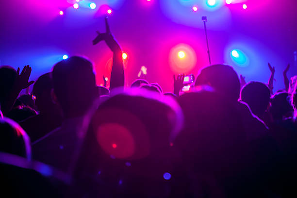 istock Cheering crowd having fun at a concert. 479882534