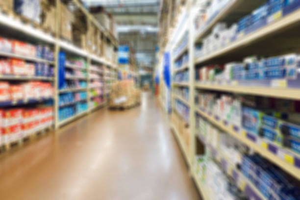 istock Supermarket blur background ,Product shelf 479883586