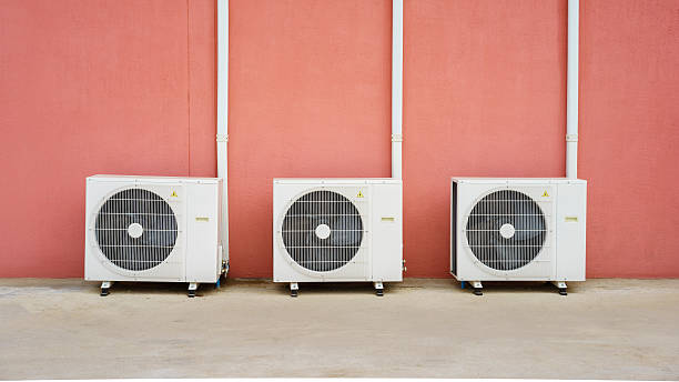 istock Air conditioner on floor, outdoors 479884036