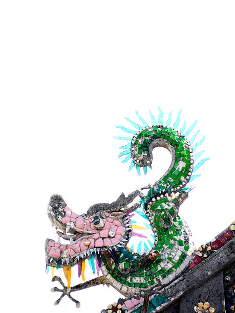 istock colorful chinese dragon on white background 479886606