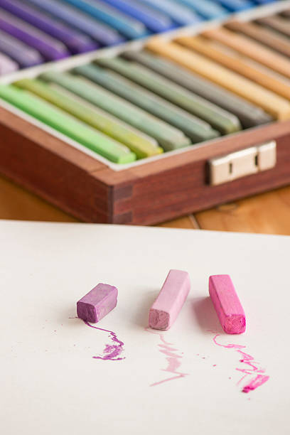istock Hard pastels on the sketchbook 479887938