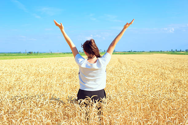 istock Young woman is enjoying a summer day. 479891240