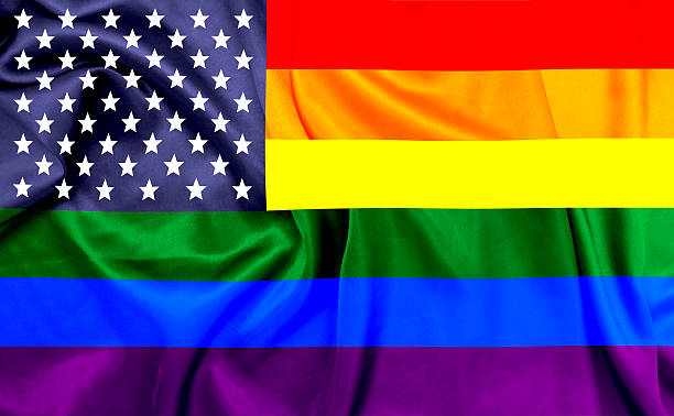 istock LGBT flag colors combined with U.S flag 479891422