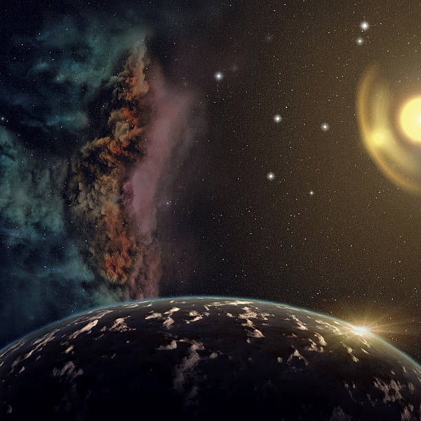 istock Planets with nebula and stars in cosmos 479893968